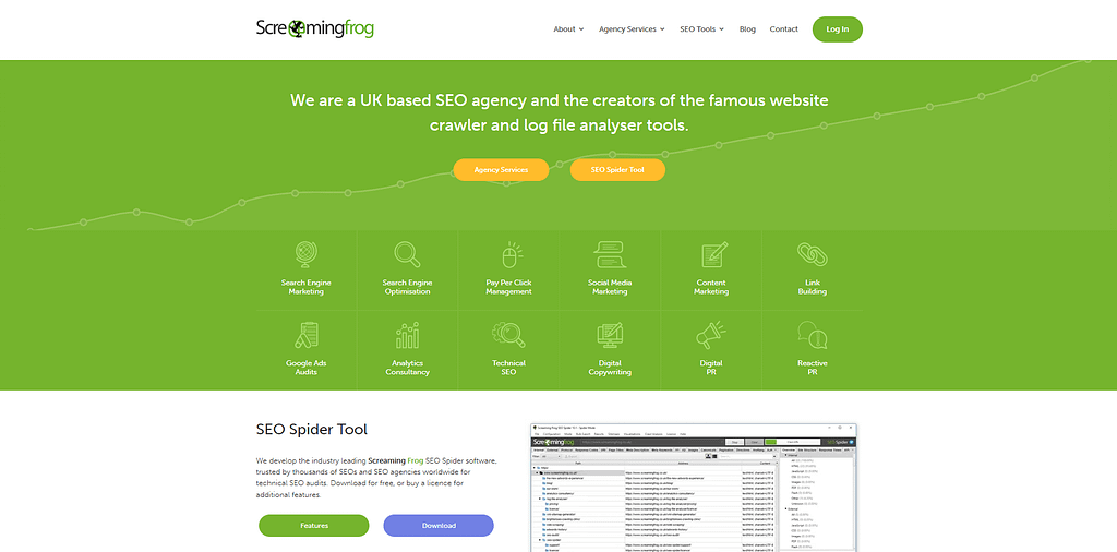 Screaming Frog SEO Spider