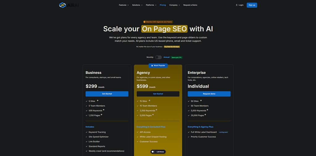 Alliai Pricing