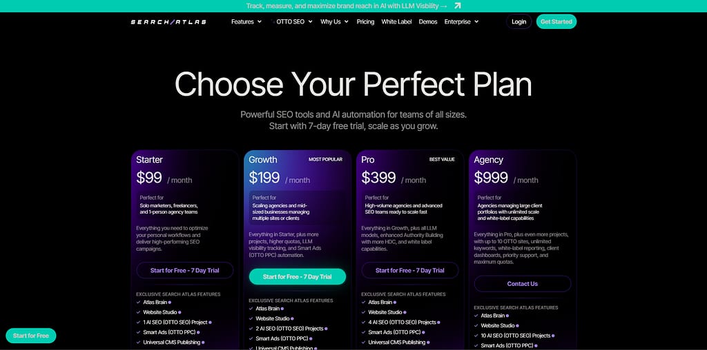 Search Atlas Pricing